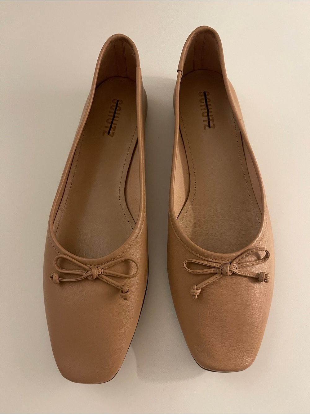 SCHUTZ Beige Flats